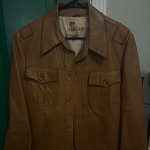 Vintage 70s Lakeland leather jacket